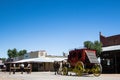 Stagecoach and cowboys