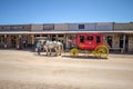 Stagecoach On The Streets Of Old Tombstone Arizona