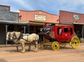 Stagecoach Western Town Tombstone Arizona Royalty Free Stock Photo