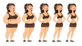 Stages of weight loss