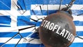 Stagflation and Greece - destruction of the country