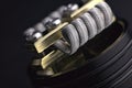 Staggerton fused clapton coil for vaping