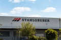 Stahlgruber Logo Sign on the Exterior