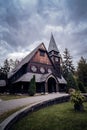 Stahnsdorf church building in Germany Royalty Free Stock Photo