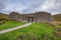Staigue fort. A ruined stone ringfort three miles west of Sneem in Ireland