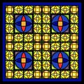 Stain glass window Royalty Free Stock Photo