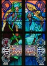 Stained Glass By Alphonse Mucha In Prague Cathedral