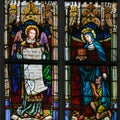 Stained Glass - Angel, Saint Elizabeth of Hungary