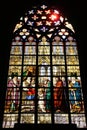 Stained glass art Royalty Free Stock Photo