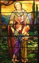 Stained glass artwork from the former Smith Museum, Chicago. Royalty Free Stock Photo