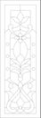 Stained glass, bevel glass clusters, stained glass software, bevel glass