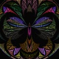 Stained glass butterfly