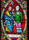Moses and Aaron - Stained Glass