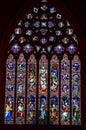 stained glass at cathedral