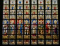 Stained Glass - Catholic Saints Royalty Free Stock Photo