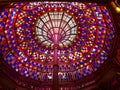 Stained Glass Ceiling Royalty Free Stock Photo