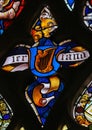 Stained Glass - Celtic Harp
