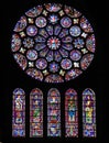 Stained Glass at Chartres Cathedral