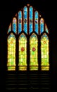 Stained Glass Christian Church Window in Hawaii