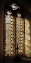 Stained Glass Church Window Royalty Free Stock Photo