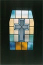 Stained glass church window