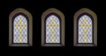 Stained Glass Church Windows Three