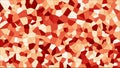 Stained glass colorful voronoi, vector eps abstract. Irregular cells background pattern. 2D Geometric shapes grid texture -