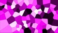 Stained glass colorful voronoi, vector eps abstract. Irregular cells background pattern. 2D Geometric shapes grid texture -