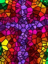 Stained Glass Cross