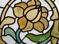 Stained glass detail Royalty Free Stock Photo