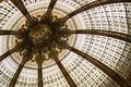 Stained glass dome Royalty Free Stock Photo