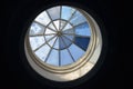 Stained glass in the dome