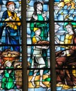 Stained Glass - Feeding the Multitude