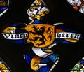 Stained Glass - Flemish Lion