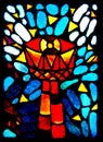 Stained glass goblet