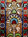 Stained glass, Great Synagogue, Plzen, Czech Republic