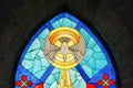 Stained Glass Holy Spirit Royalty Free Stock Photo
