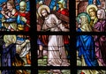 Stained Glass - Jesus on the Via Dolorosa