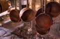 Stained glass ladles called crucibles