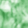 Stained glass light green and white shiny texture. Frosted glass surface. Abstract matte misted wet background. Vector