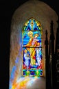 Stained Glass Madonna