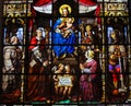 Stained Glass - Madonna and Child