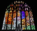 Stained glass in Manchester Cathedral