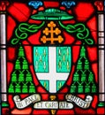Stained Glass in Notre-Dame-des-flots, Le Havre - Coat of Arms