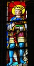 Stained Glass in Notre-Dame-des-flots, Le Havre - King Saint Louis