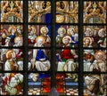 Stained Glass - Pentecost Royalty Free Stock Photo