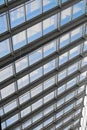 Stained glass roof in mall Royalty Free Stock Photo