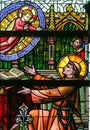 Stained Glass - Saint Anthony of Padua and the Infant Jesus