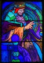 Stained Glass of Saint Cyril by Alphonse Mucha