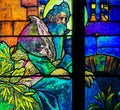 Stained Glass of Saint Methodius by Alphonse Mucha